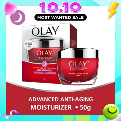 OLAY Regenerist Micro Sculpting Cream Night 50g image