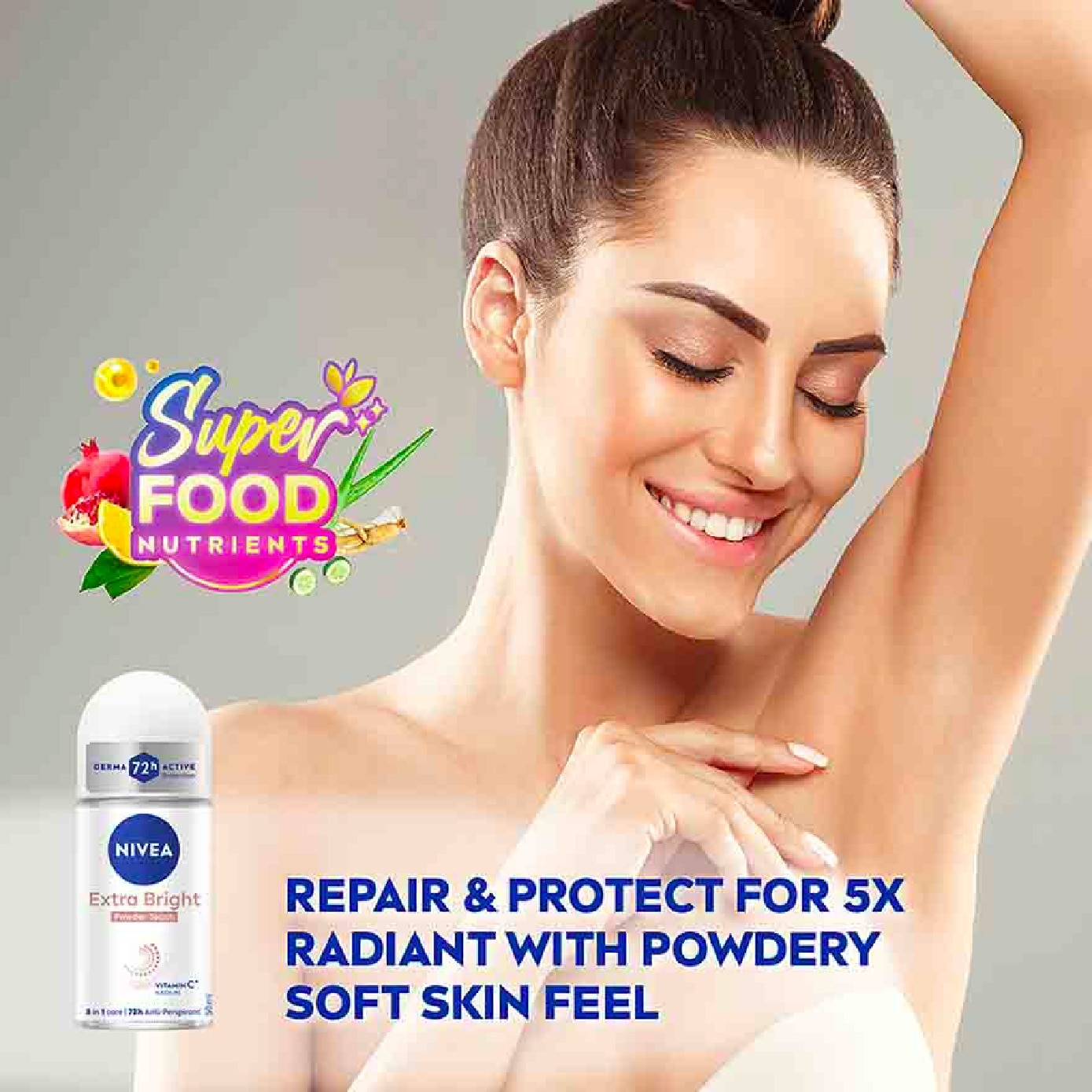 WHITENING POWDER DEODORANT ROLL-ON 50ML