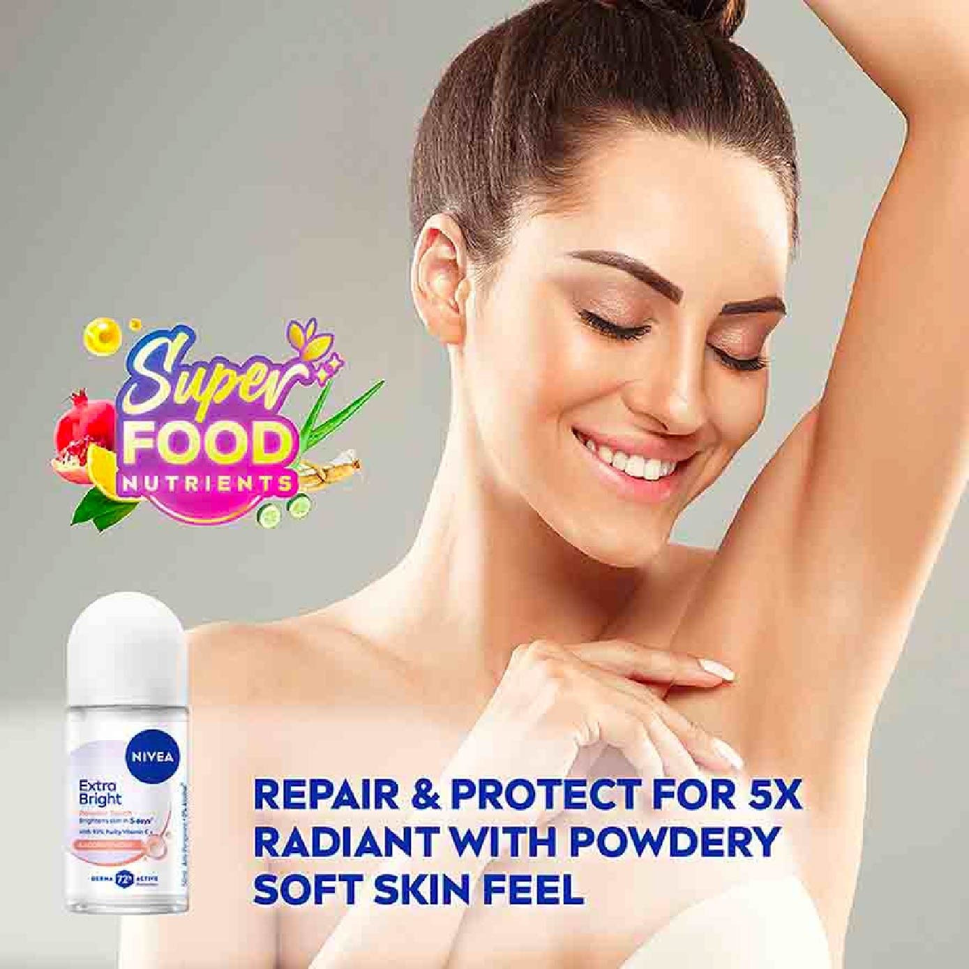 WHITENING POWDER DEODORANT ROLL-ON 50ML image