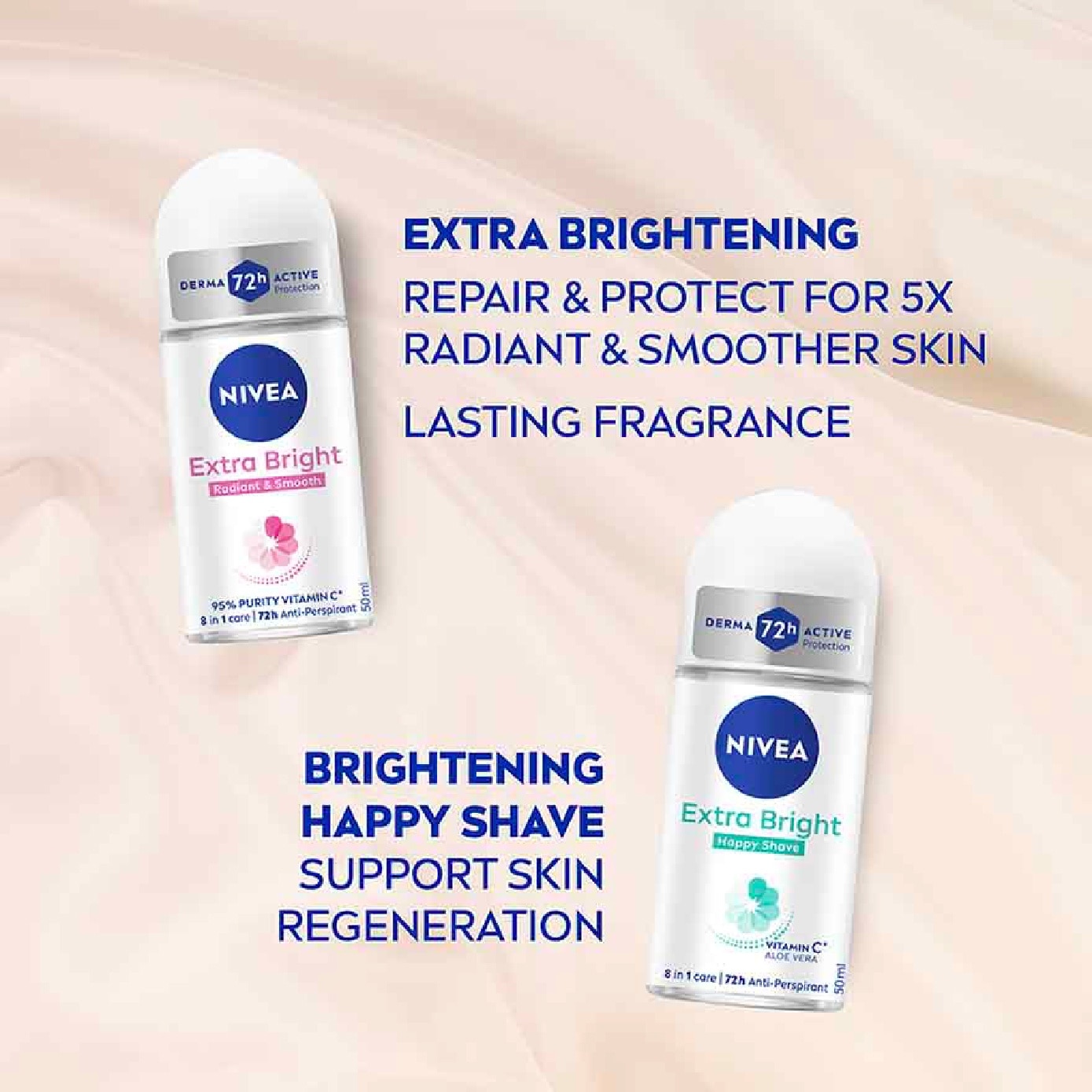 WHITENING POWDER DEODORANT ROLL-ON 50ML
