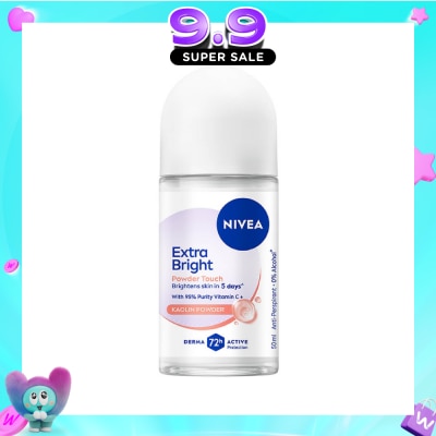NIVEA - WHITENING POWDER DEODORANT ROLL-ON 50ML image