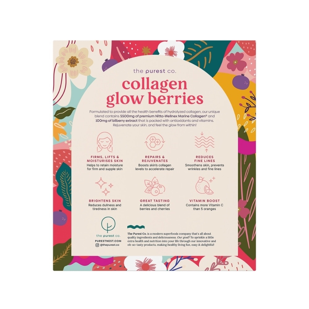 Collagen Glow Sachet Berries 15s