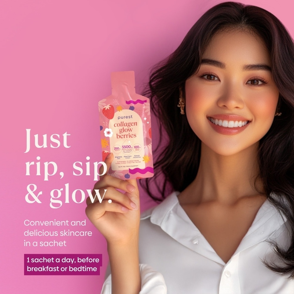 Collagen Glow Sachet Berries 15s