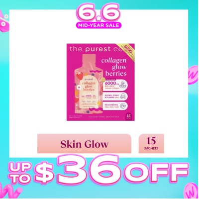 THE PUREST CO - Collagen Glow Sachet Berries 15s (Expiry: Mar`2027)