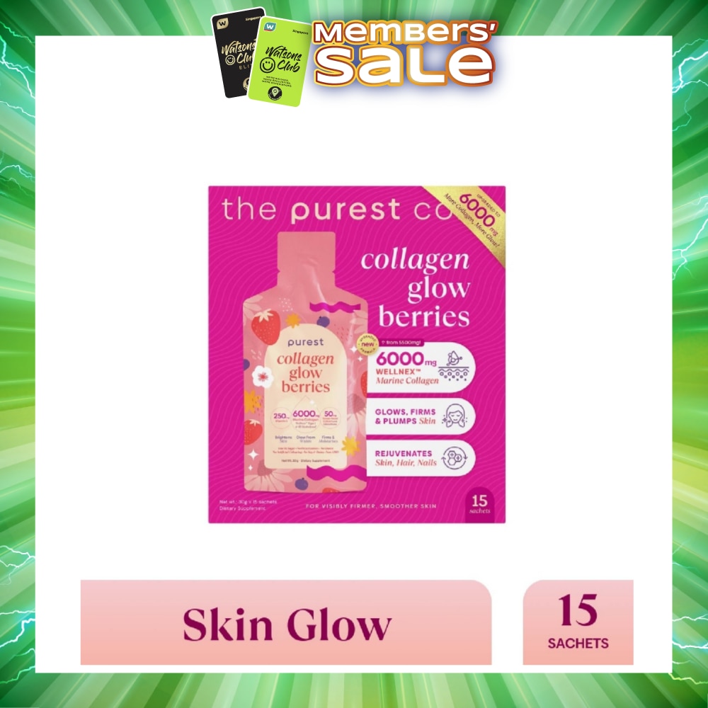 Collagen Glow Sachet Berries 15s (Expiry: Feb`2027)