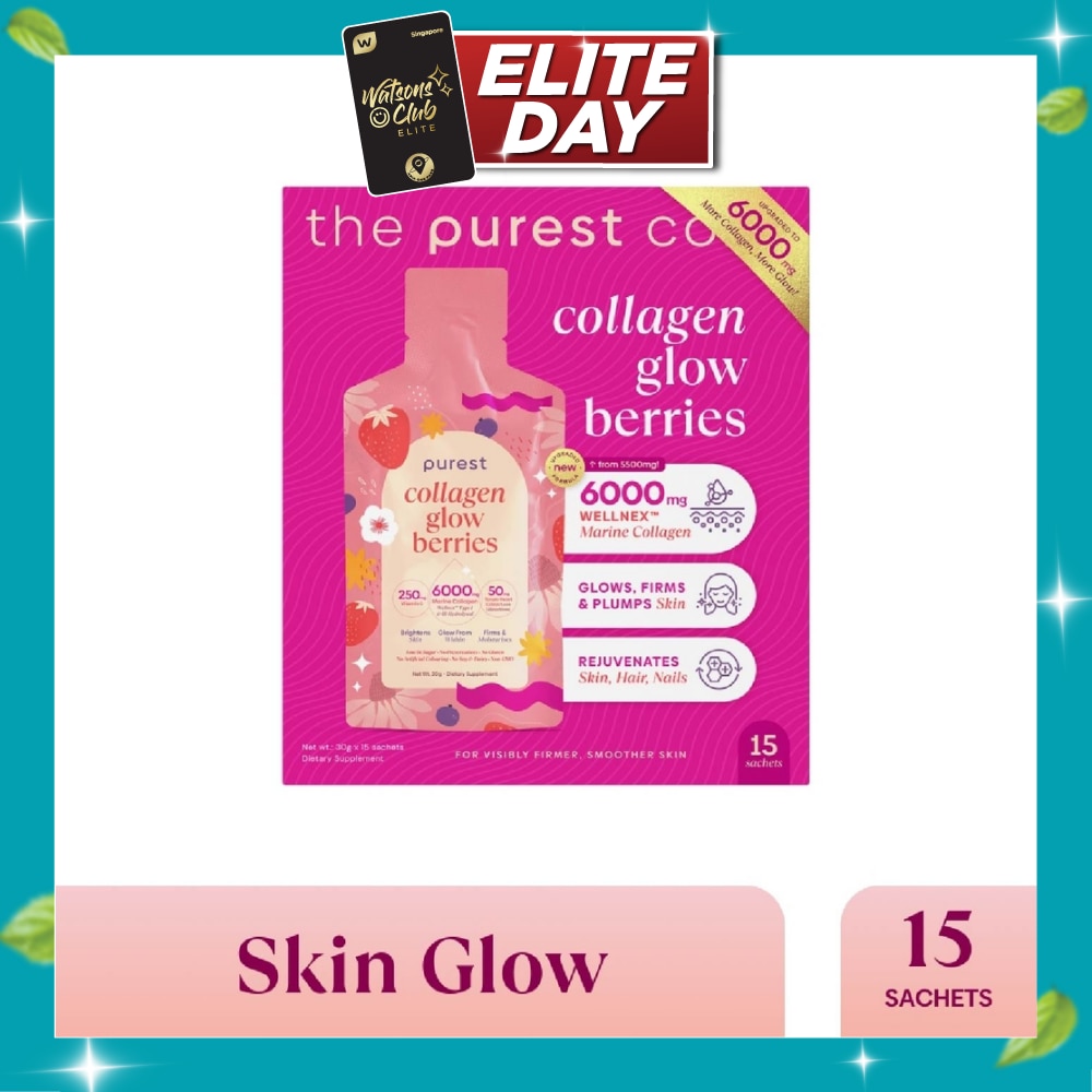 Collagen Glow Sachet Berries 15s (Expiry: Jun`2027) image