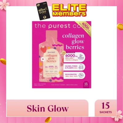 THE PUREST CO Collagen Glow Sachet Berries 15s