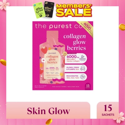 THE PUREST CO Collagen Glow Sachet Berries 15s