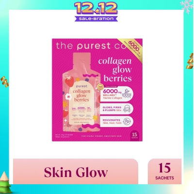 THE PUREST CO Collagen Glow Sachet Berries 15s