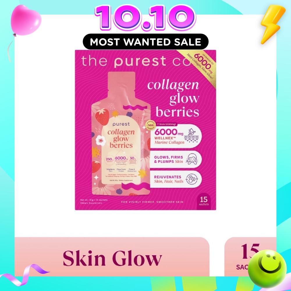 Collagen Glow Sachet Berries 15s (Expiry: Jul`2027) image