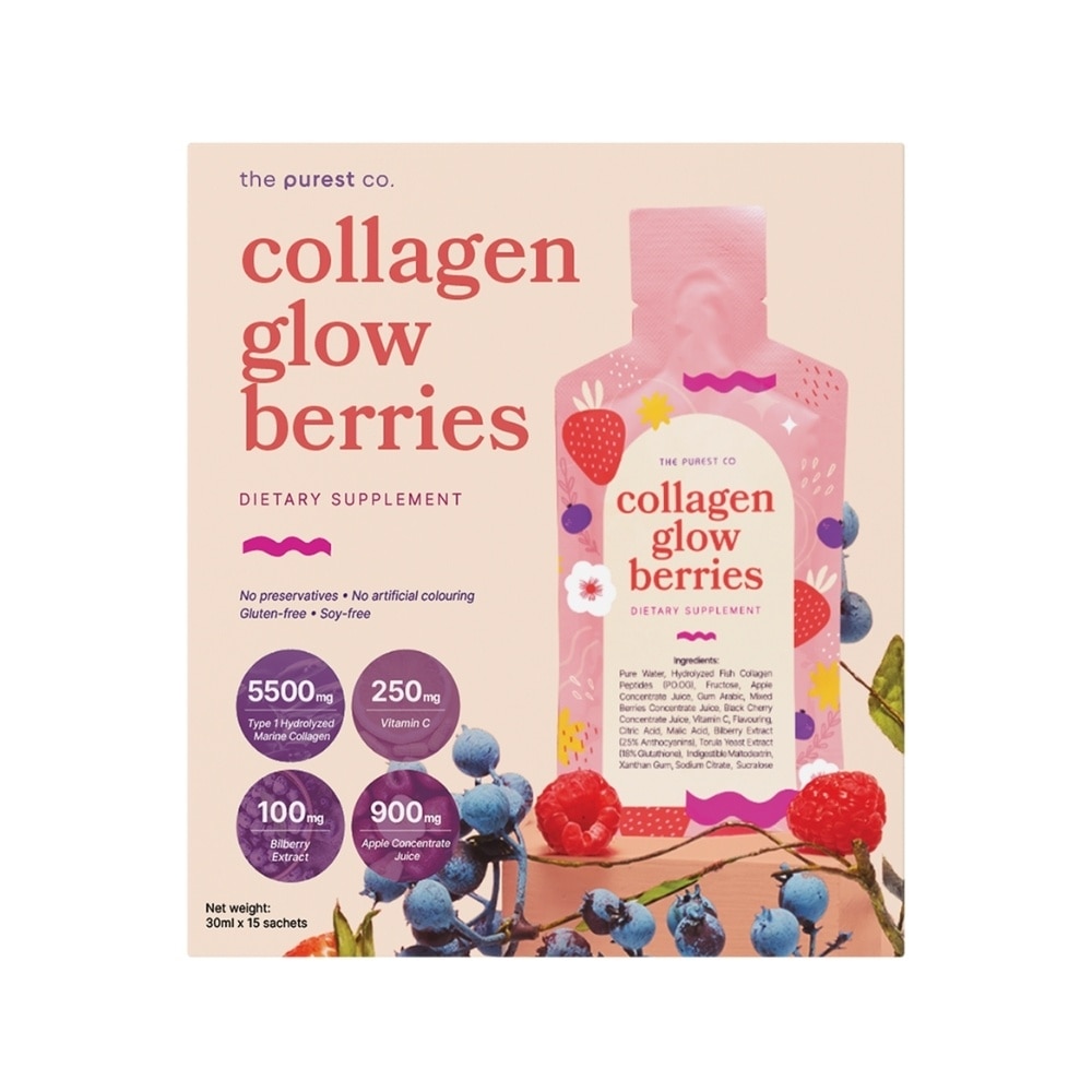 Collagen Glow Sachet Berries 15s
