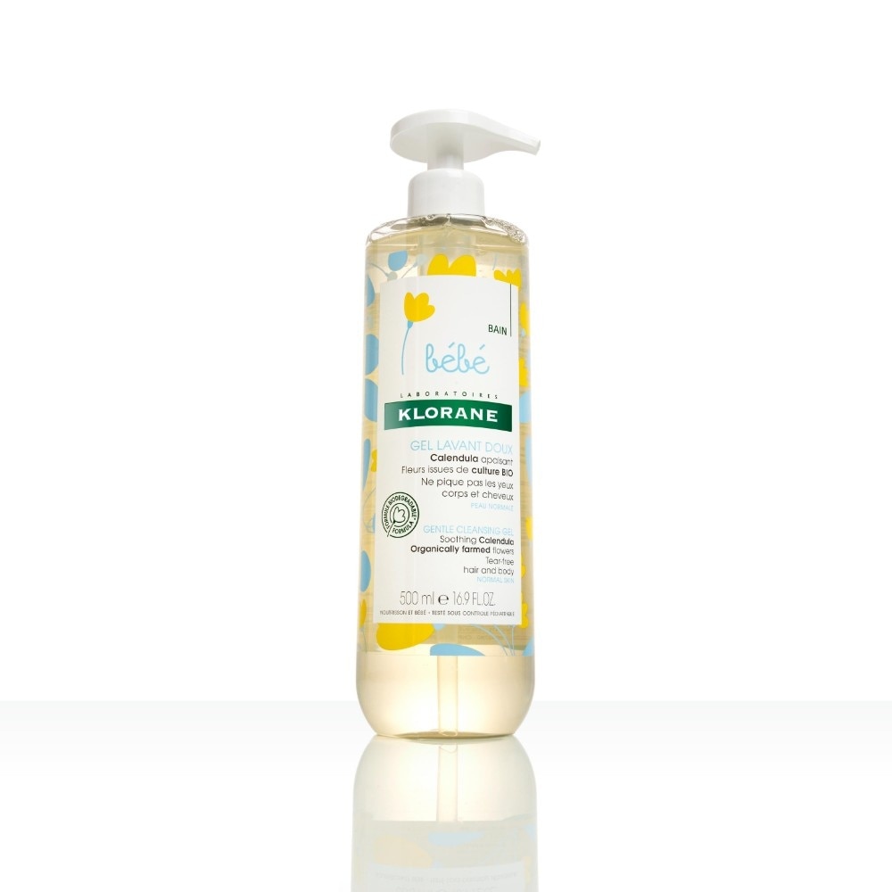 Bebe Gentle Cleansing Calendula Gel  (Suitable For Baby From Birth, Tear-Free, For Hair & Body) 500ml