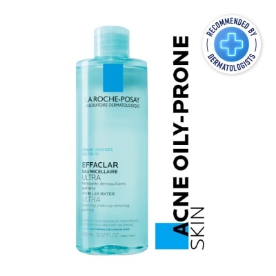 LA ROCHE-POSAY EFFACLAR Micellar Water Facial Cleanser (For Oily + Blemish-Prone Skin) 400ml