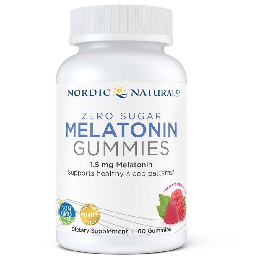 Zero Sugar Melatonin Rasberry Dietary Supplement Gummy 60s