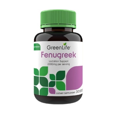 GREENLIFE Fenugreek (Support Lactation And The Flow Of Breast Milk) 30s