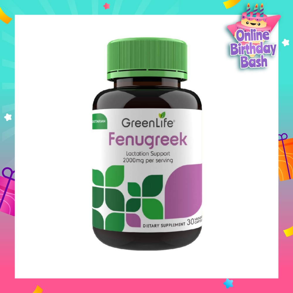 Fenugreek (Support Lactation And The Flow Of Breast Milk) 30s