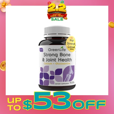 GREENLIFE Strong Bone & Joint Health Veggie Capsule 90s