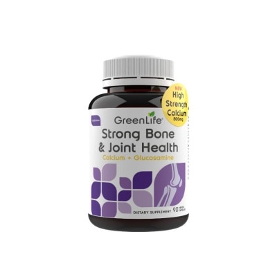 GREENLIFE Strong Bone & Joint Health (With Calcium & Glucosamine to Maintain Healthy Joint & Bones) 90s