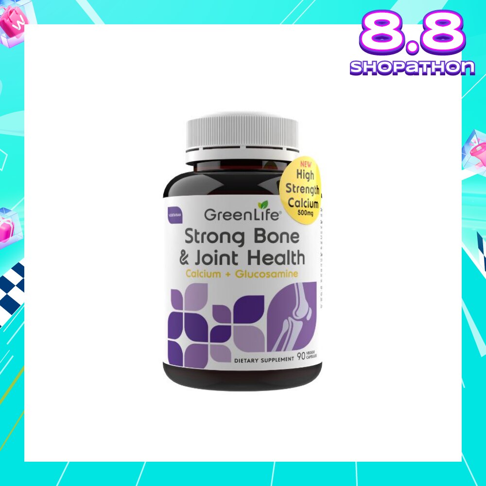 Strong Bone & Joint Health (With Calcium & Glucosamine to Maintain Healthy Joint & Bones) 90s
