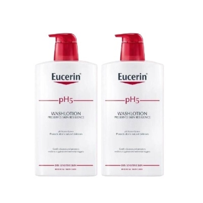 EUCERIN - pH5 Face & Wash Lotion 1000ml Bundle Set 1s