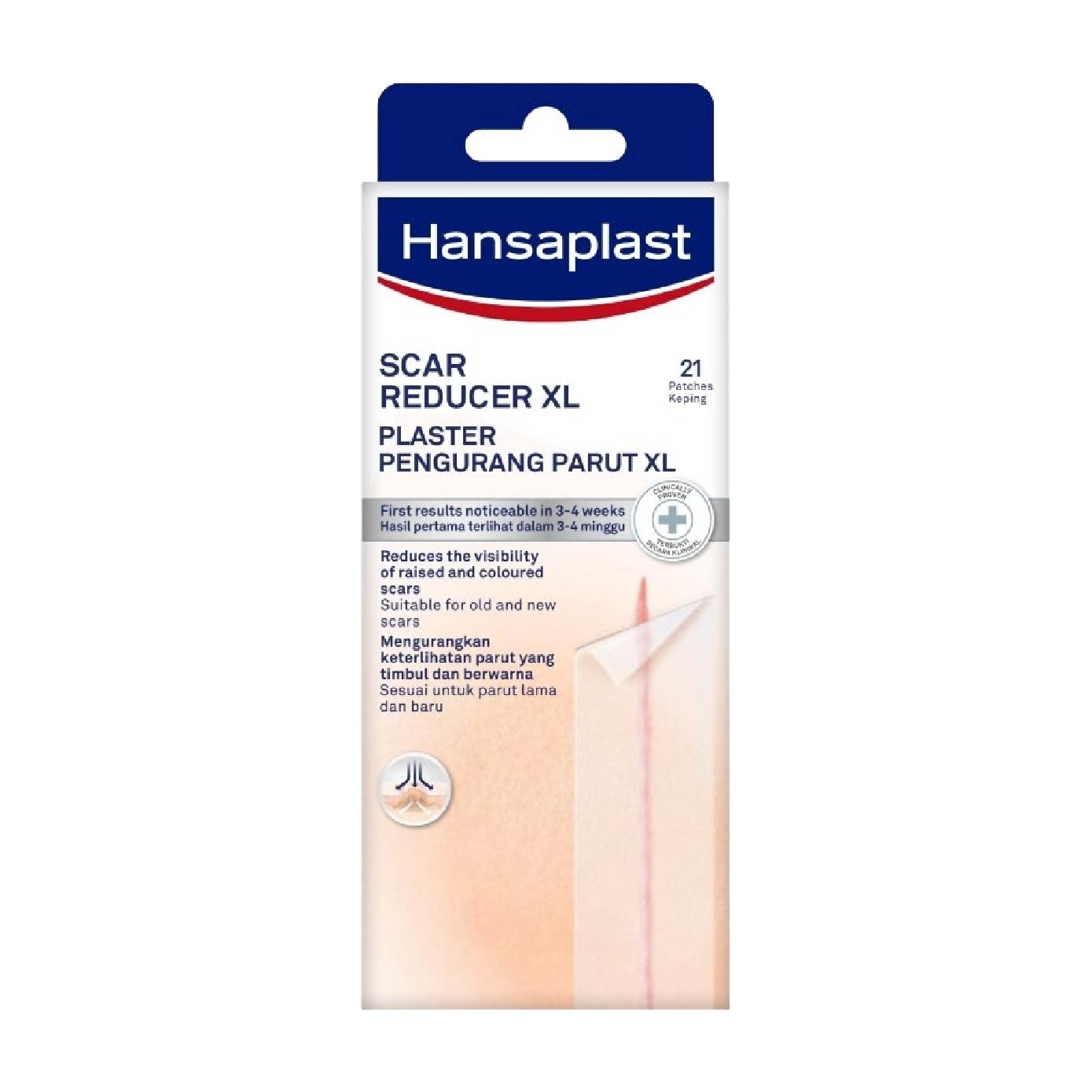 Transparent Scar Reducer XL Plaster 21s Bundle Set 1s
