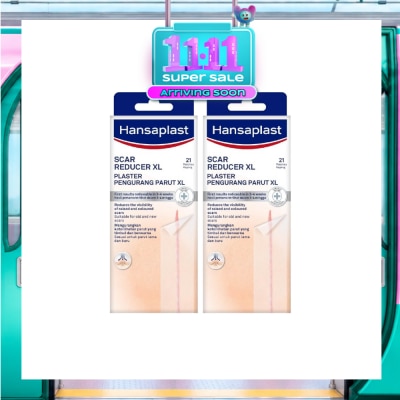 HANSAPLAST Transparent Scar Reducer XL Plaster 21s Bundle Set 1s image