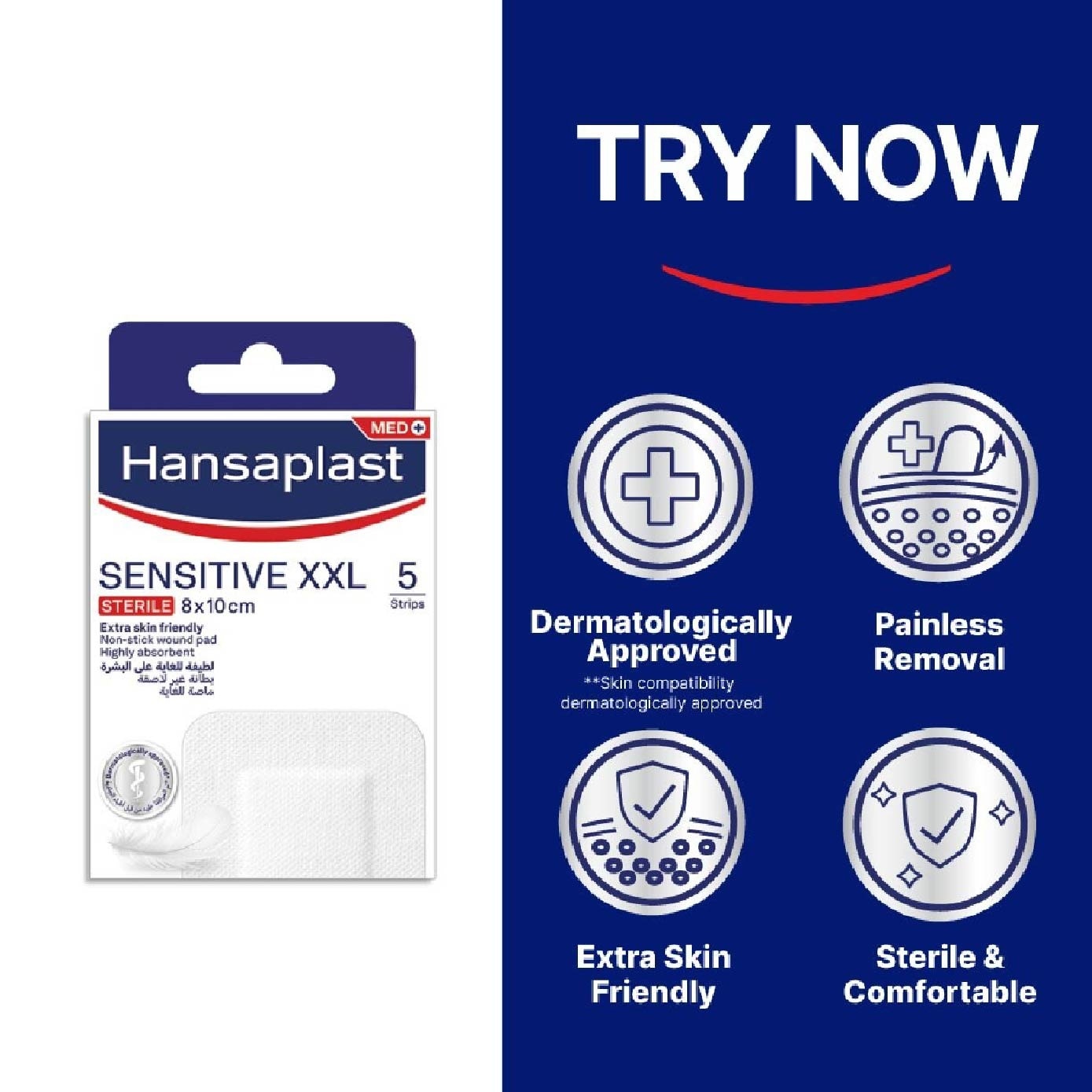 Sensitive XXL Sterile Plaster Bundle Set 1s