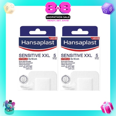 HANSAPLAST - Sensitive XXL Sterile Plaster Bundle Set 1s