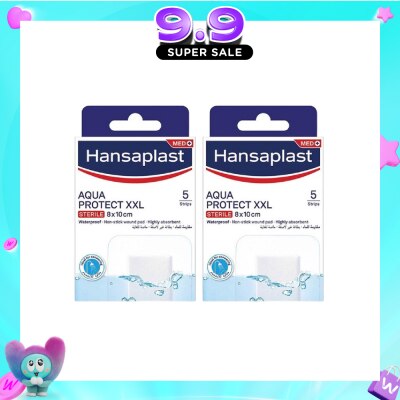 HANSAPLAST - Aqua Protect XXL Waterproof Sterile Plaster Bundle Set 1s image