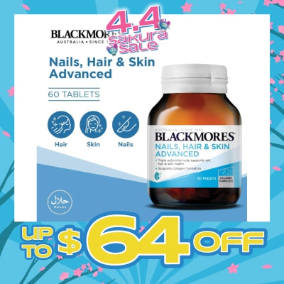 BLACKMORES - Nails, Hair & Skin Tablets 60s