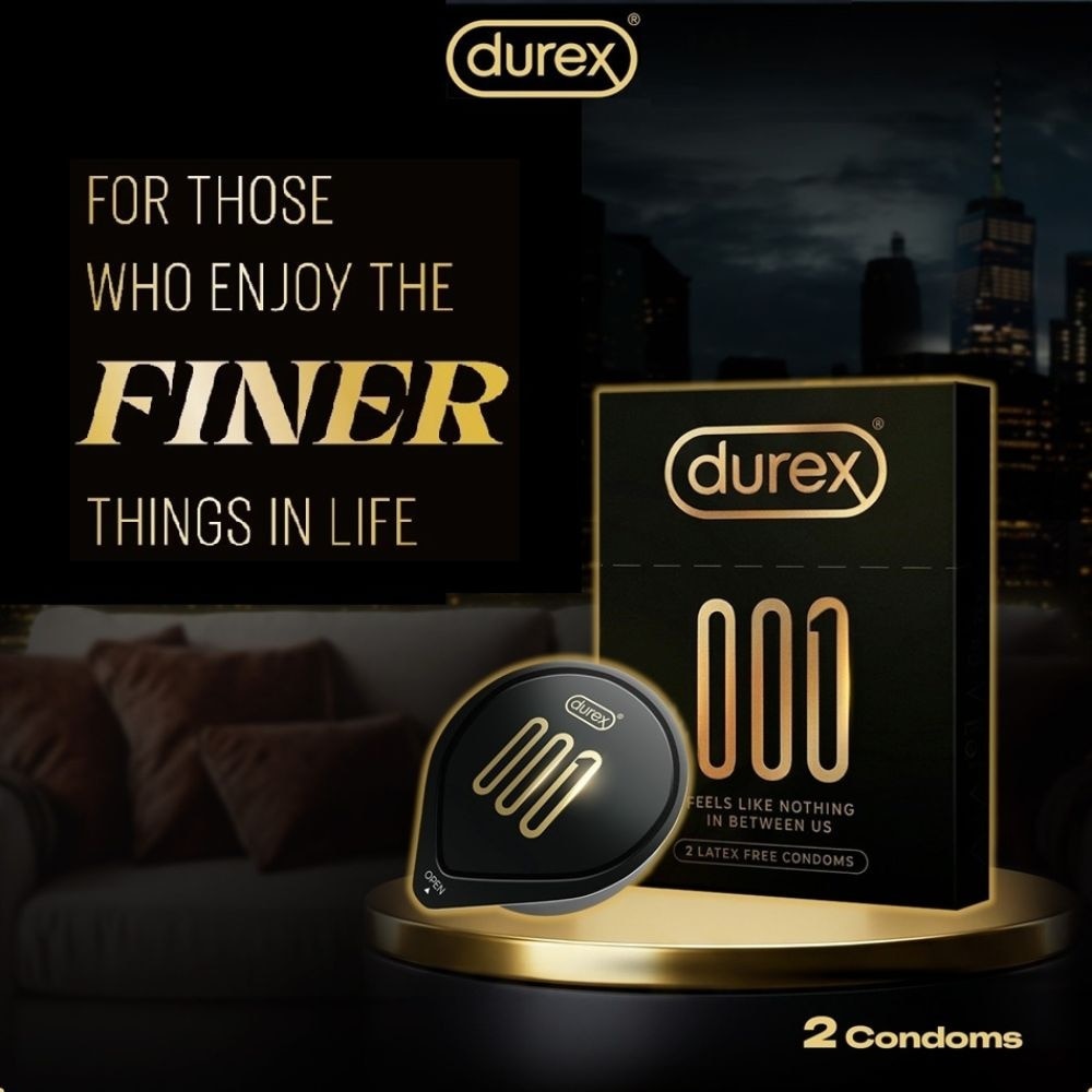 001 Ultra-Thin Latex Free Condom 2s