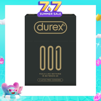 DUREX - 001 Ultra-Thin Latex Free Condom 2s