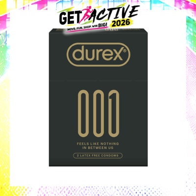 DUREX - 001 Ultra-Thin Latex Free Condom 2s image