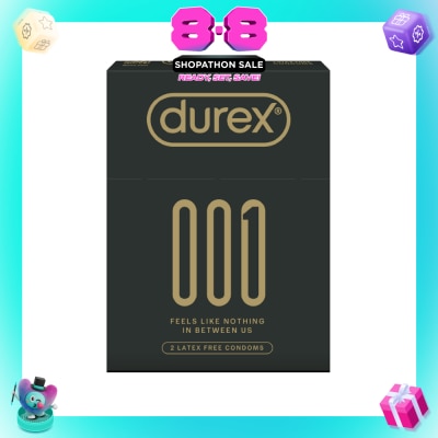 DUREX - 001 Ultra-Thin Latex Free Condom 2s