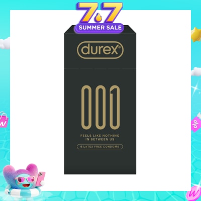 DUREX - 001 Ultra-Thin Latex Free Condom 6s