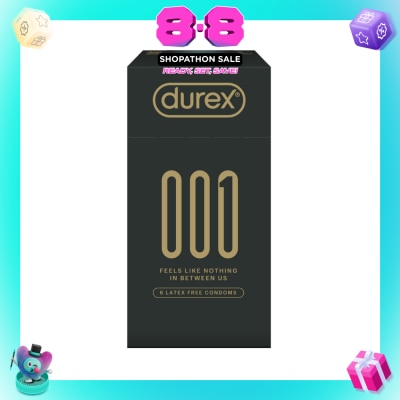 DUREX - 001 Ultra-Thin Latex Free Condom 6s