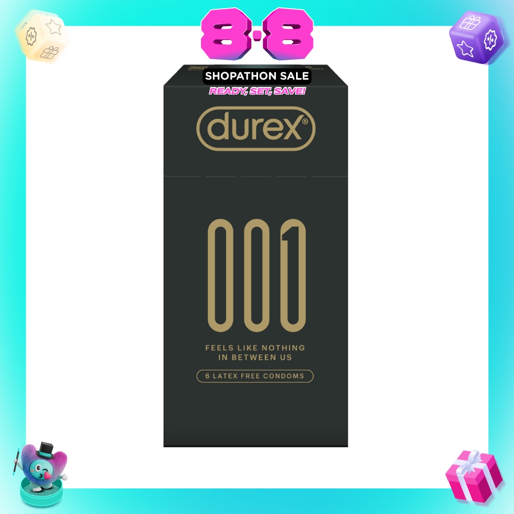 001 Ultra-Thin Latex Free Condom 6s