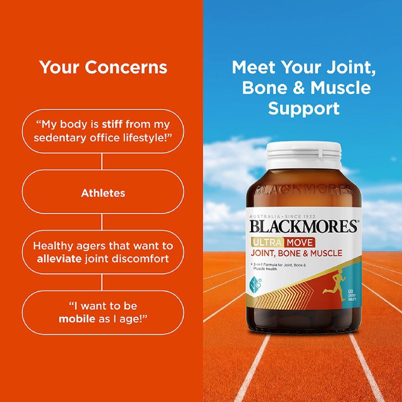 Ultra Move Joint, Bone & Muscle Tablet 120s