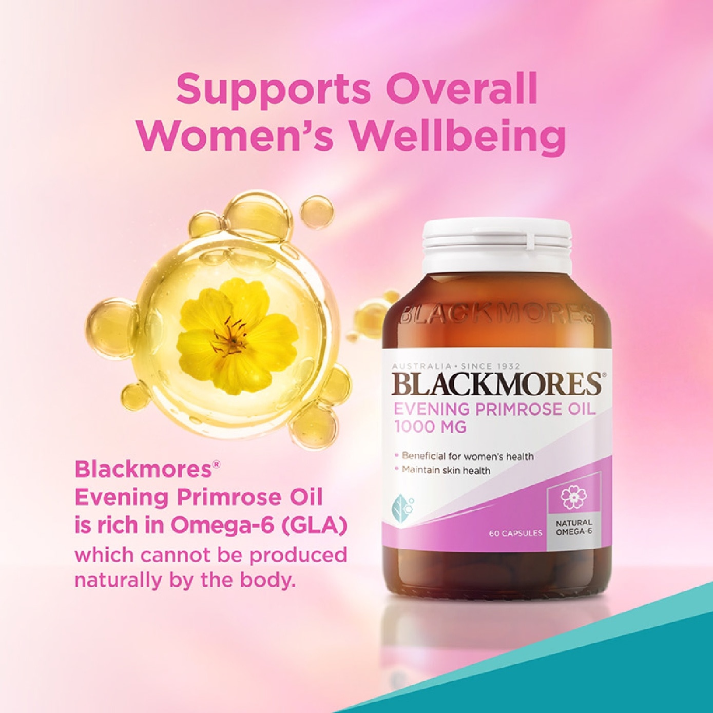 Evening Primrose Oil 1000mg Capsule 60s