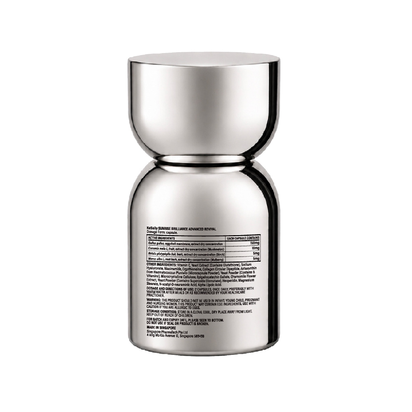 Sunrise Brilliance Advance Revival Health Supplement Capsule 60s