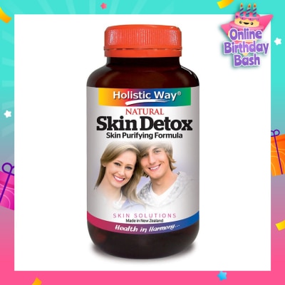 HOLISTIC WAY Skin Detox Vegetarian Capsules 60s