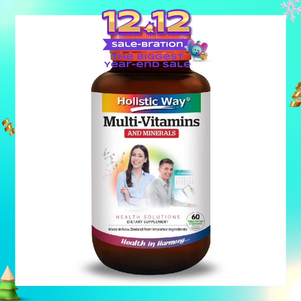 MultiVitamins and Minerals Vegetarian Capsules 60s