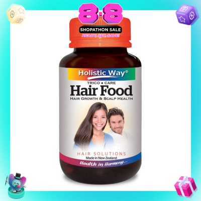 HOLISTIC WAY - Hair Food Vegetarian Capsules 60s