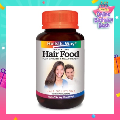 HOLISTIC WAY Hair Food Vegetarian Capsules 60s