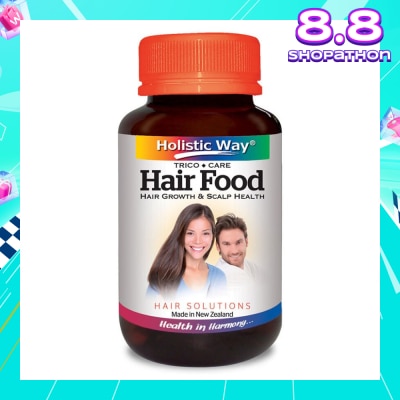 HOLISTIC WAY Hair Food Vegetarian Capsules 60s