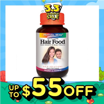 HOLISTIC WAY Hair Food Vegetarian Capsules 60s