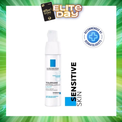 LA ROCHE-POSAY - Toleriane Dermallergo Light (For Sensitive Skin + To Protect & Repair Irritated Skin) 40ml
