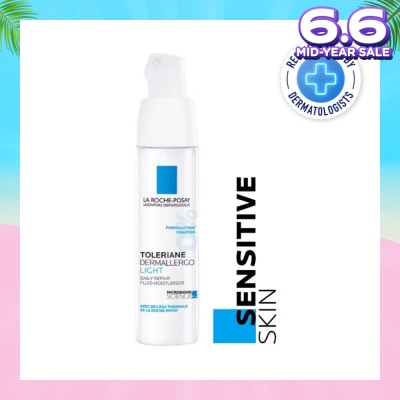 LA ROCHE-POSAY Toleriane Dermallergo Light (For Sensitive Skin + To Protect & Repair Irritated Skin) 40ml