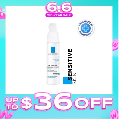 LA ROCHE-POSAY - Toleriane Dermallergo Light (For Sensitive Skin + To Protect & Repair Irritated Skin) 40ml