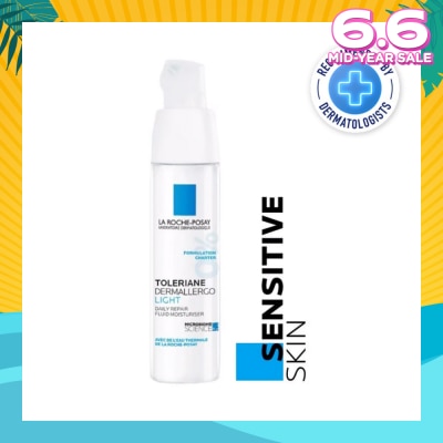 LA ROCHE-POSAY Toleriane Dermallergo Light (For Sensitive Skin + To Protect & Repair Irritated Skin) 40ml